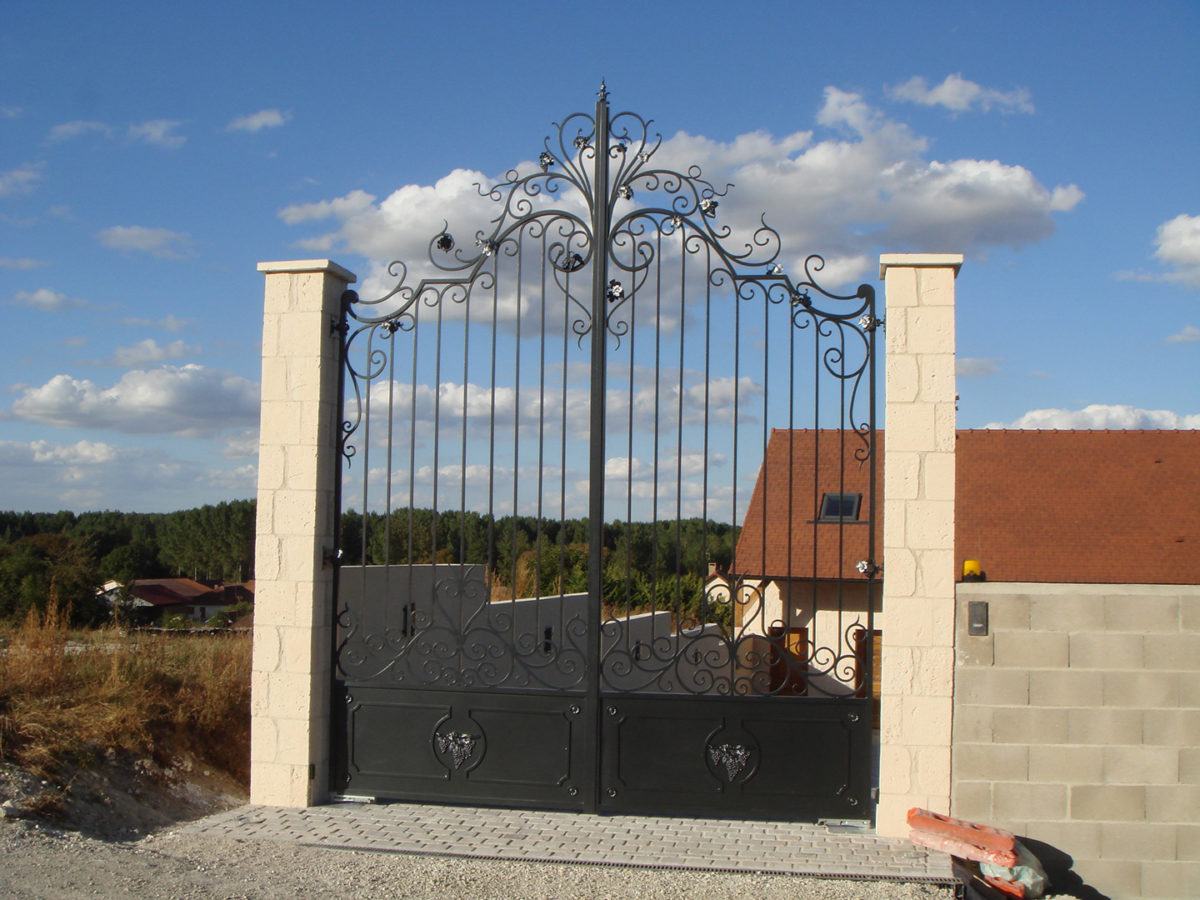 Nature Et D Cors L Aluminium Sur Mesure Portail Grille Pergolas